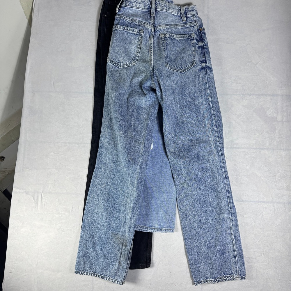 Abercrombie & Fitch Pacsun Womens Jeans Blue Black Ultra High Rise 24 Lot Of 3 - Picture 3 of 12